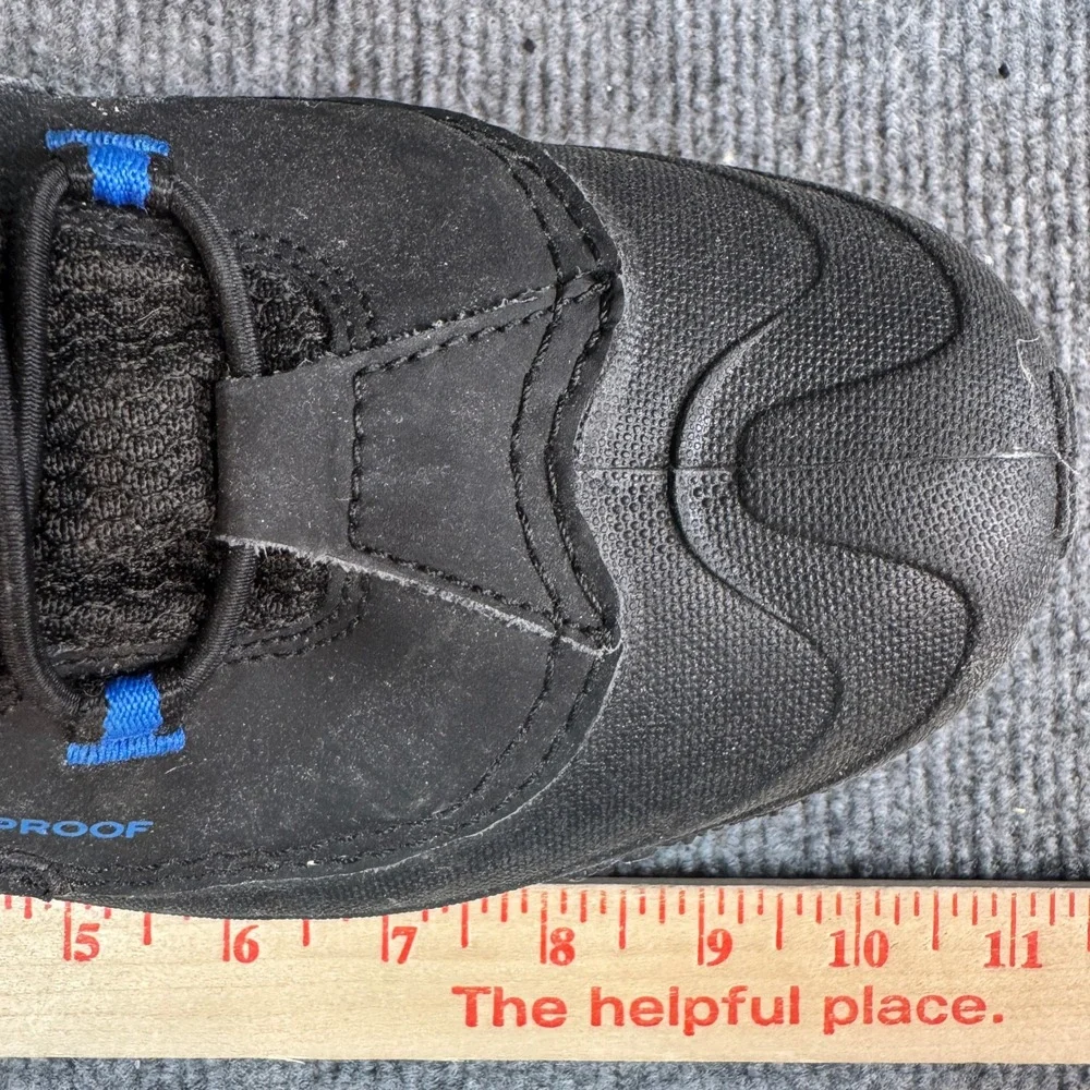 Columbia Waterproof Snow Boots Black Blue 200g Insulation Winter Mens 7 US